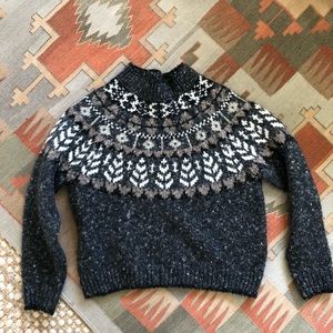 Kimchi Blue Nordic Isle Wool Blend Sweater